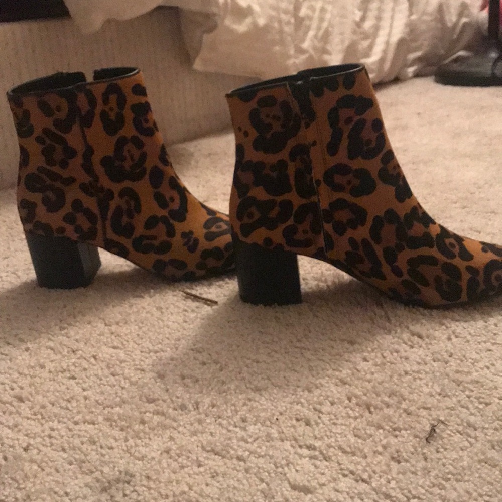 Urban Outfitters Cheetah Booties